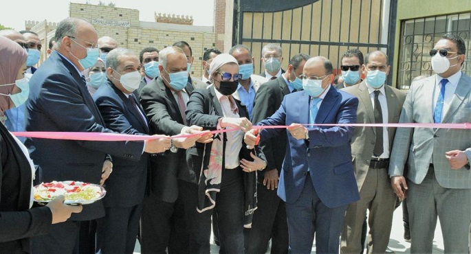 بالصور..وزراء التنمية المحلية والبيئة والإنتاج الحربي يفتتحون المحطة الوسطية لنقل المخلفات بالمقطم