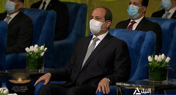 السيد الرئيس عبد الفتاح السيسي يفتتح المتحف القومي للحضارة المصرية