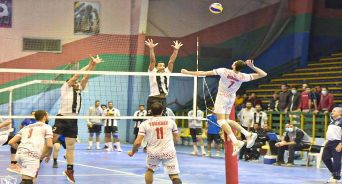 الزمالك أمام الترجي التونسي في نهائي بطولة أفريقيا للطائرة