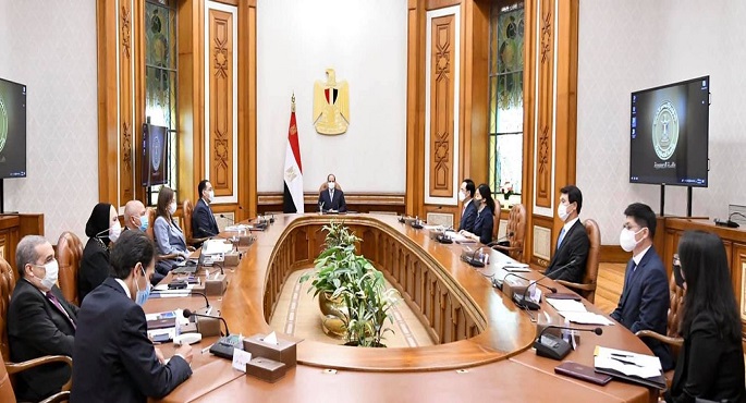 الرئيس السيسي: مبدأ توطين الصناعة ونقل التكنولوجيا إلى مصر أحد أولويات التعاون مع الشركاء العالميين