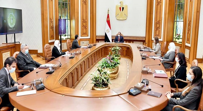 الرئيس السيسي يوجه باستكمال جميع جوانب المشروع القومي لتنمية الأسرة المصرية