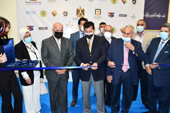 وزير الشباب يفتتح الدورة السابعة من معرض كافيكس وهوتيلير بمركز مصر الدولي للمعارض