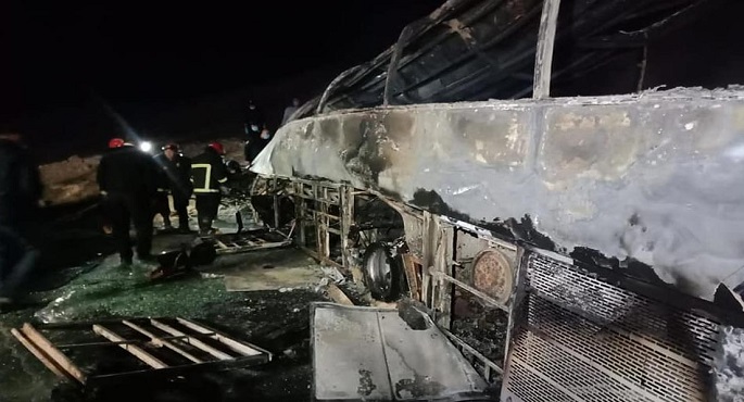 الصحة : وفاة 20 مواطناً وإصابة 3 آخرين في حادث تصادم أتوبيس وسيارة نقل بأسيوط