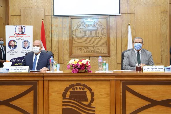 بالصور..سعفان يصل قنا في إطار جولاته لمحافظات الصعيد لرعاية الفئات الأكثر احتياجا