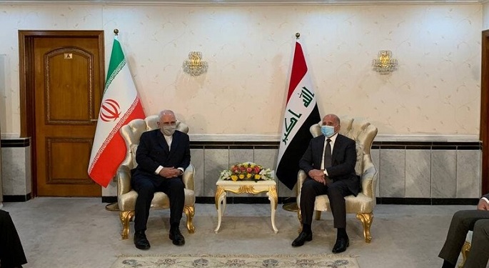 بالصور.. ظريف من بغداد: إيران ترحب بدور العراق المهم في المنطقة