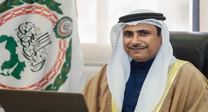 رئيس البرلمان العربي يجدد دعمه لمصر والسودان في الحفاظ على أمنهم المائي