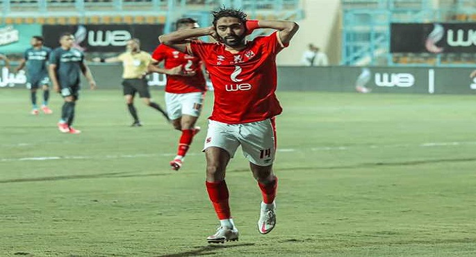 طبيب الأهلي: حسين الشحات يعاني من جزع في الرباط الداخلي للركبة ويعود للتدريبات خلال 10 أيام