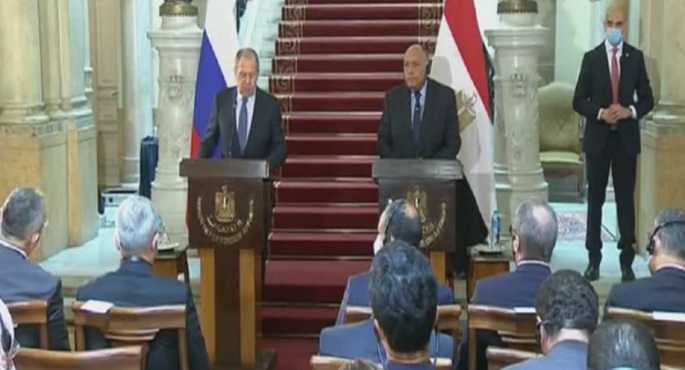 بالصور.. شكري ولافروف يؤكدان ضرورة التوصل لاتفاق بشأن سد النهضة “يضمن مصالح الجميع”
