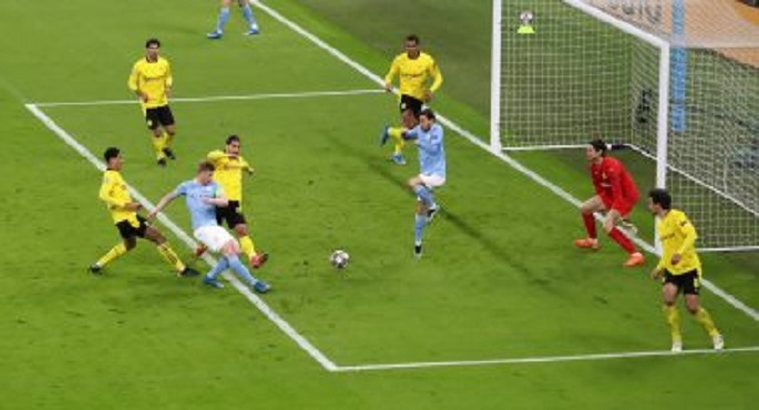 مانشستر سيتي ضيفا ثقيلا على دورتموند فى مواجهة نارية بدورى أبطال أوروبا
