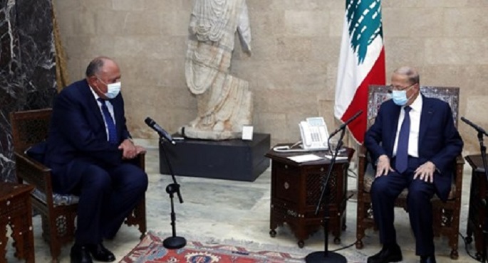 وزير الخارجية يزور بيروت للتأكيد على دعم مصر للبنان