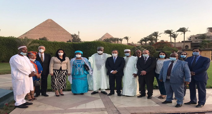 بالصور.. جولة للسفراء الأفارقة بالمتحف القومي للحضارة في إطار الاحتفالات بيوم أفريقيا