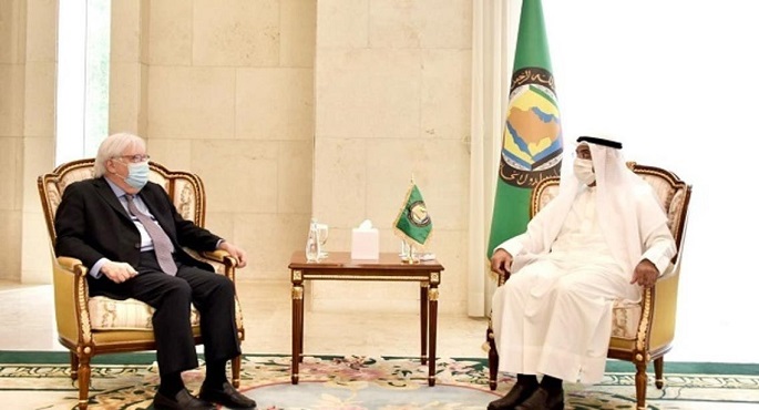 الحجرف وجريفيث: يجب الضغط على الحوثي من أجل السلام باليمن