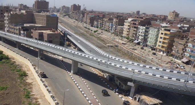 بالصور.. وزير النقل يعلن التشغيل التجريبي لكوبري جرجا بسوهاج أعلى السكة الحديد