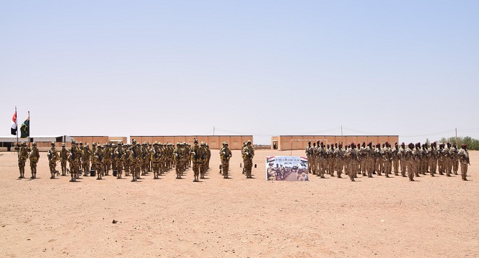 بالفيديو والصور.. انطلاق فعالیات التدریب المشترك (حماة النیل ) بدولة السودان