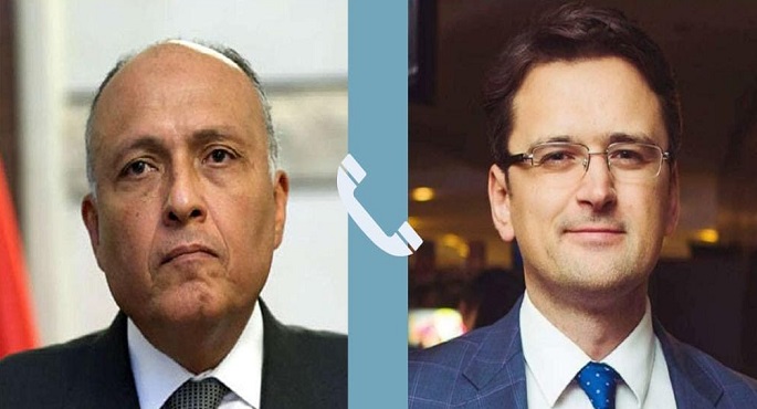 وزير الخارجية يؤكد أهمية إعادة إطلاق مسار المفاوضات بين الجانبين الفلسطيني والإسرائيلي