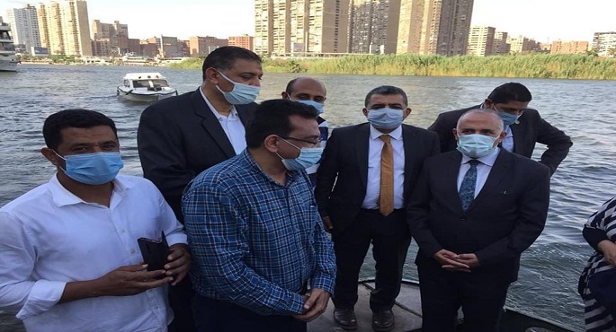 بالصور.. وزارة الري تواصل شن حملات إزالة التعديات على نهر النيل
