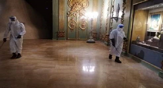 الآثار: الانتهاء من أعمال التعقيم الدورية لمتحف شرم الشيخ استعدادا لعيد الفطر