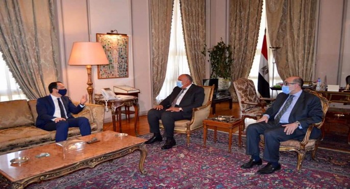 بالصور.. وزير الخارجية يستقبل نظيره القبرصي للتشاور بشأن عدد من موضوعات التعاون ذات الاهتمام المتبادل