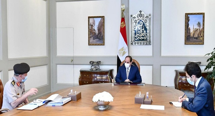 الرئيس السيسي يوجه بتدقيق جميع الدراسات الخاصة باستصلاح الأراضي في سيناء