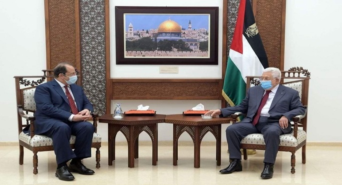 الرئيس الفلسطيني واللواء عباس كامل يتفقان على عقد اجتماعات للفصائل الفلسطينية في القاهرة