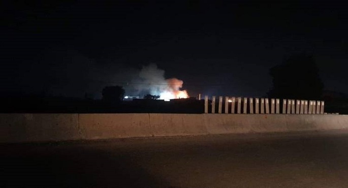 الدفاعات السورية تتصدى لهجوم إسرائيلى فى غرب حماة