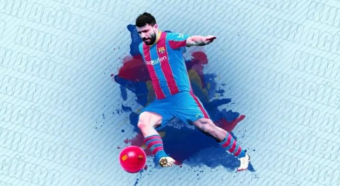 برشلونة يعلن رسميا التعاقد مع الأرجنتيني أجويرو