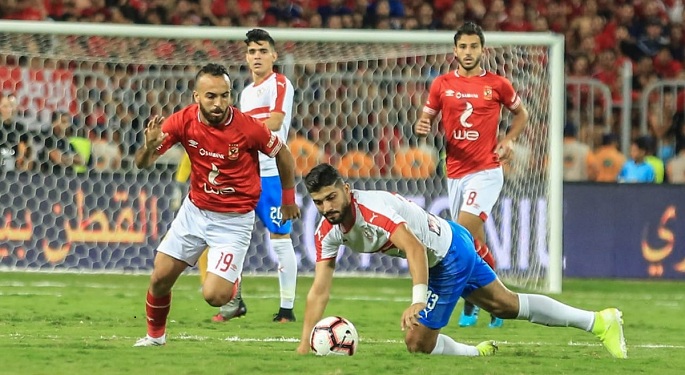 الزمالك والأهلي في قمة الكرة المصرية الليلة باستاد القاهرة