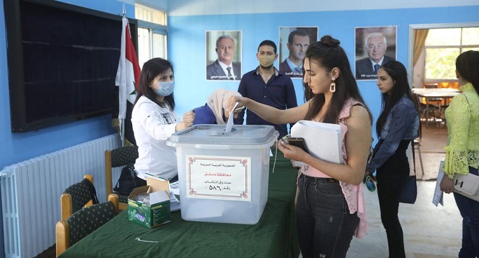 فتح مراكز التصويت في الانتخابات الرئاسية السورية للاختيار من بين ثلاثة مرشحين