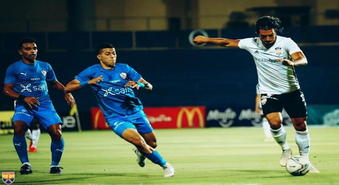 الجونة بعشرة لاعبين يفرض التعادل السلبي على الزمالك في الدوري