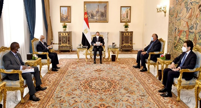 السيسي يؤكد خصوصية العلاقات الثنائية المتميزة بين مصر ومالي