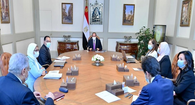 الرئيس السيسي يوجه بتحقيق التوازن في المشروع القومي لتنمية الأسرة