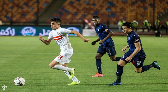الزمالك يتعادل مع بيراميدز بهدف قاتل ويحافظ على صدارة الدوري