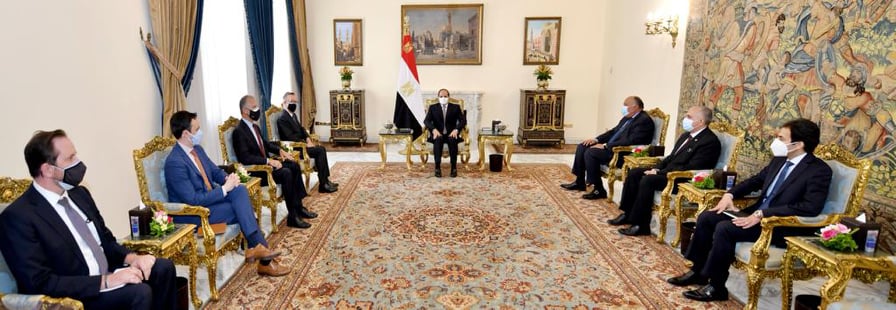 الرئيس السيسي للمبعوث الأمريكي: مصر لن تقبل بالإضرار بمصالحها المائية أو المساس بمقدرات شعبها