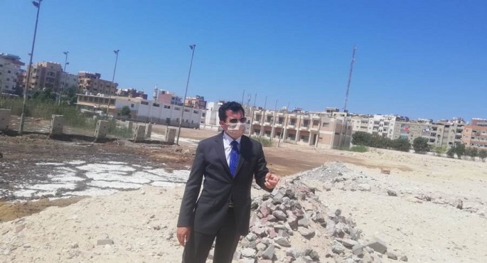 وزير الرياضة يتفقد عددا من المنشآت الشبابية والرياضة بمحافظة البحر الأحمر