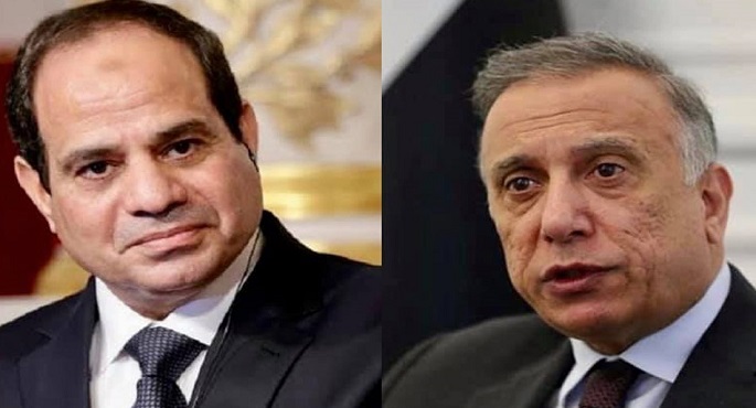 الرئيس السيسي يتلقى اتصالًا من رئيس الوزراء العراقي للتهنئة بمناسبة عيدالفطر المبارك
