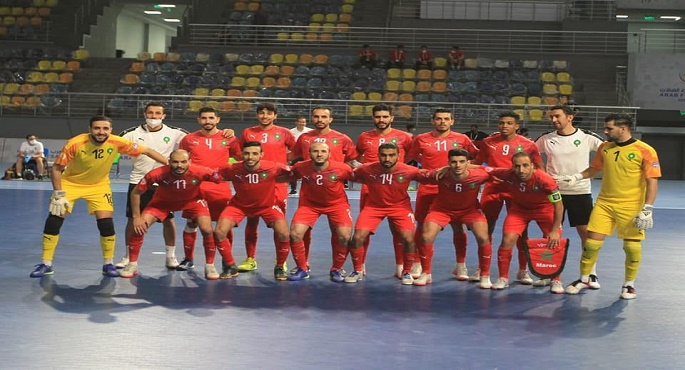 المغرب تفوز على مصر في نهائي كأس العرب للصالات