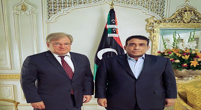 رئيس المجلس الرئاسي الليبي يبحث مع السفير الأمريكي التطورات في ليبيا