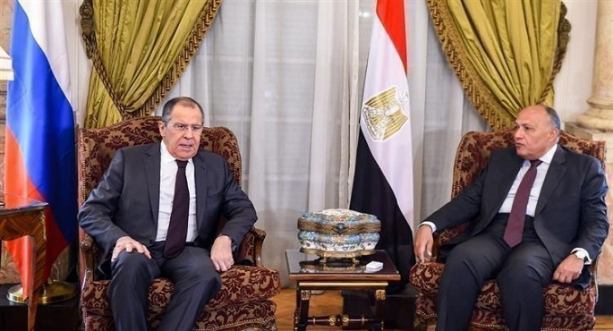 شكرى ولافروف يتفقان على ضرورة أن تتوقف إسرائيل عن مهاجمة غزة لوقف نزيف الدم