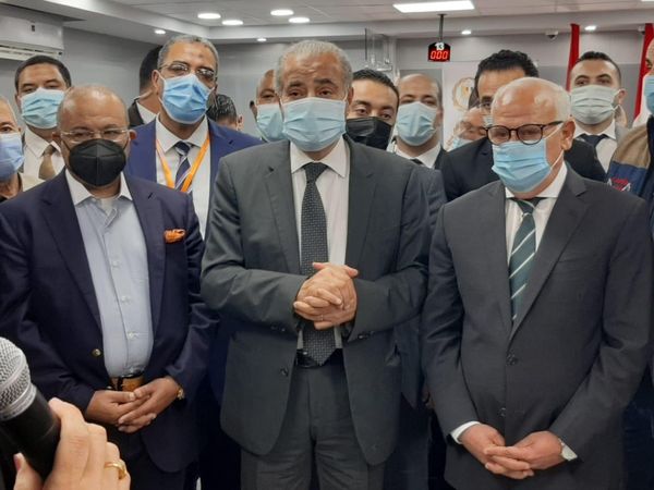 المصيلحي يفتتح أول مركز نموذجي لتقديم كافة خدمات التموين ببورسعيد