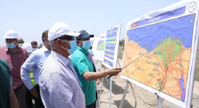 وزير النقل يتابع معدلات تنفيذ مشروع تطوير ورفع كفاءة الطريق الساحلي
