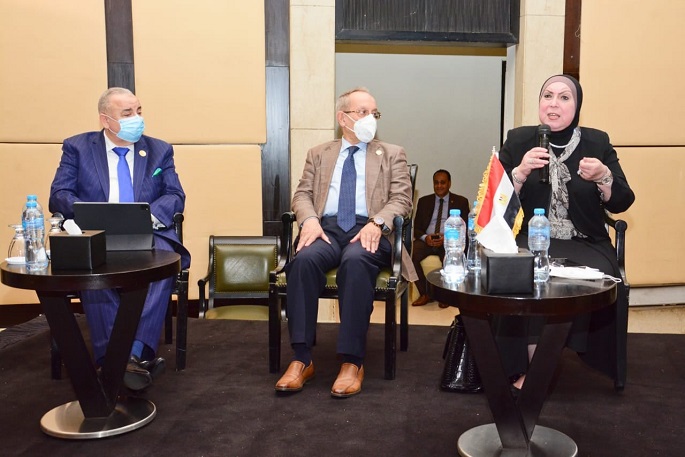 وزيرة التجارة والصناعة تشارك فى مؤتمر استراتيجية زيادة صادرات الدواء إلي افريقيا