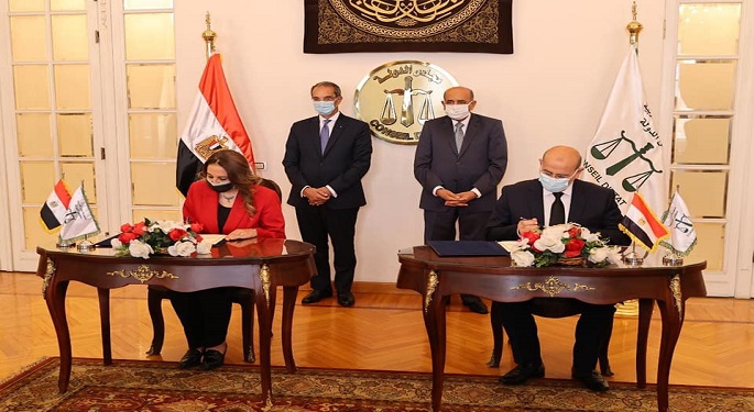 وزارة الاتصالات توقع بروتوكولًا لتنفيذ مشروع ميكنة مجلس الدولة