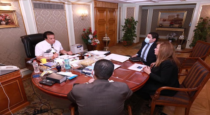 وزير التعليم العالي يبحث مع مدير الأكاديمية الوطنية للتدريب التعاون في مجالات التدريب وتنمية المهارات