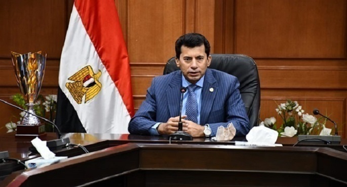 وزير الرياضة يتواصل هاتفياً مع كل من السفير المصرى ورئيسة البارالمبية للاطمئنان على البعثة