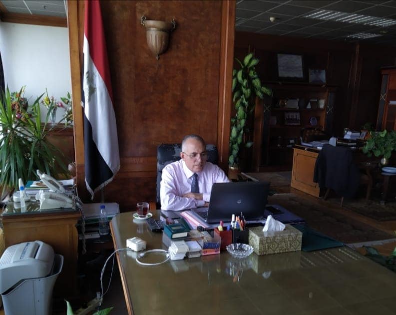 عبد العاطي يتابع معدلات سقوط الأمطار بمنابع النيل وكميات المياه الواصلة لبحيرة السد العالي
