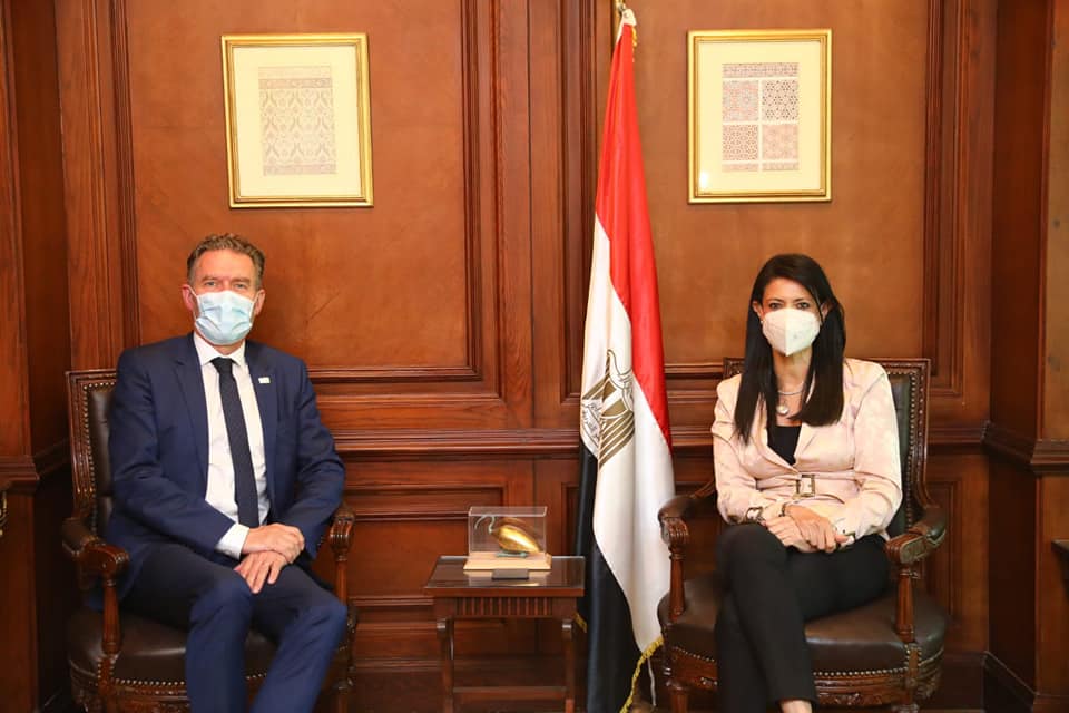المشاط تلتقى مساعد الأمين العام للأمم المتحدة لبحث مجالات التعاون المشترك