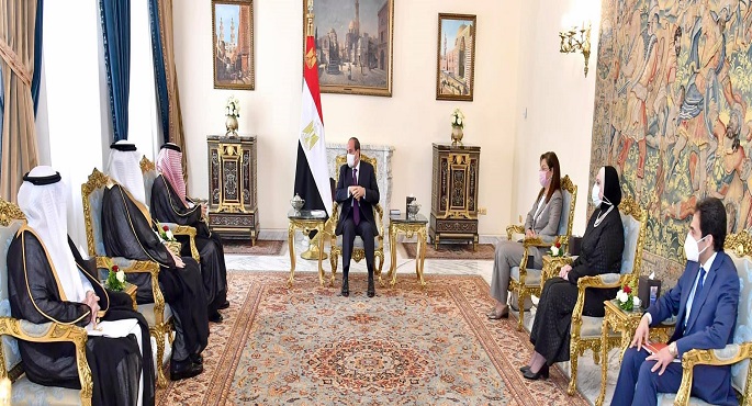 الرئيس السيسي يؤكد علي موقف مصر الثابت من دعم أمن واستقرار السعودية الذي يعتبر جزء من أمن مصر القومي