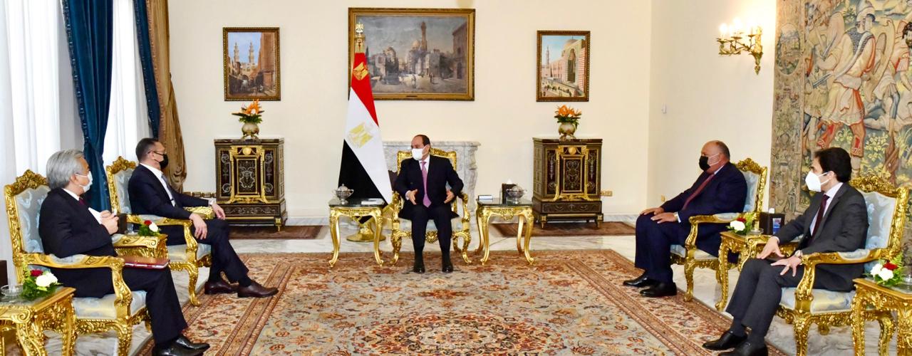 الرئيس السيسي يعرب عن ترحيب مصر بتكثيف التعاون مع ماليزيا بمختلف المحافل الدولية