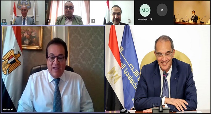 بالصور.. وزيرا التعليم العالى والاتصالات يشهدان توقيع بروتوكول لإنشاء مركز إبداع مصر الرقمية بجامعة الزقازيق