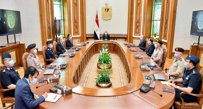 بالصور.. الرئيس السيسي يعقد اجتماعا لمتابعة المشروع القومي العملاق للإنتاج الزراعي “الدلتا الجديدة”